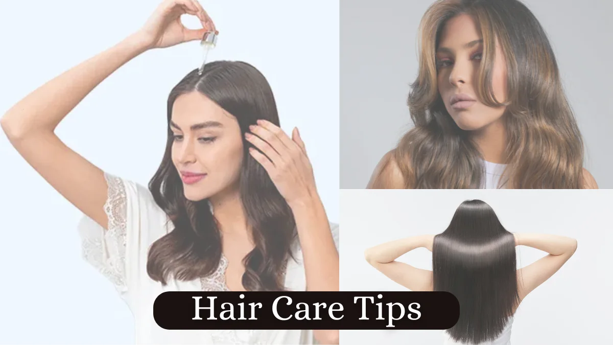 Healthy, shiny hair of a young woman in 2025 after following modern hair care tips and natural hair treatments.